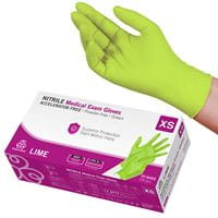 Evercare Examination Gloves Nitrile LIME