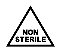 non sterile symbol
