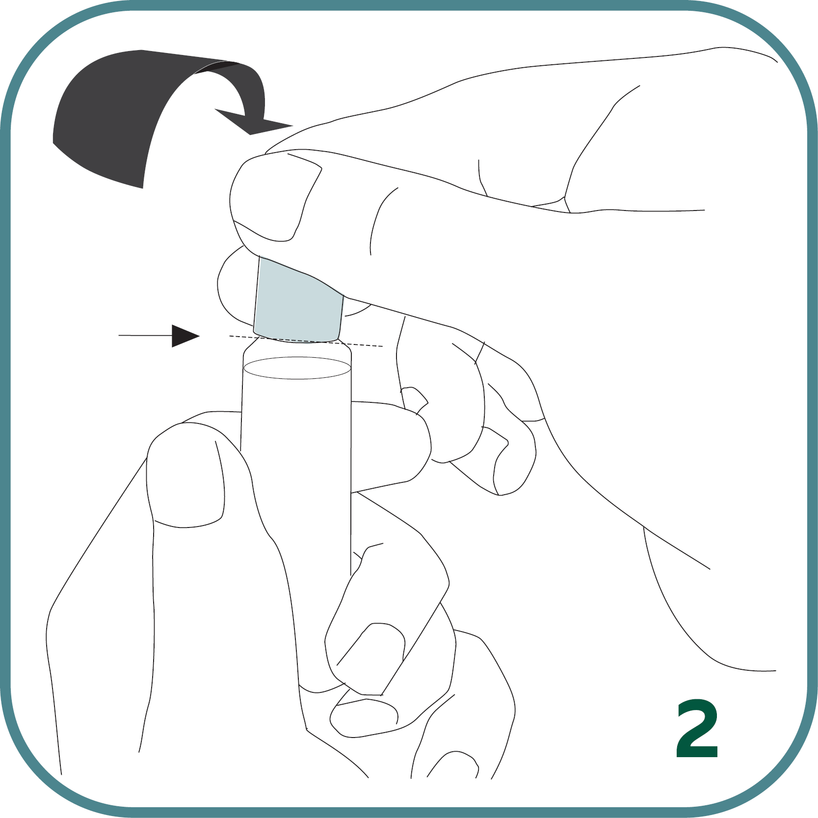 How to use Embra® AmpSnap - step 2