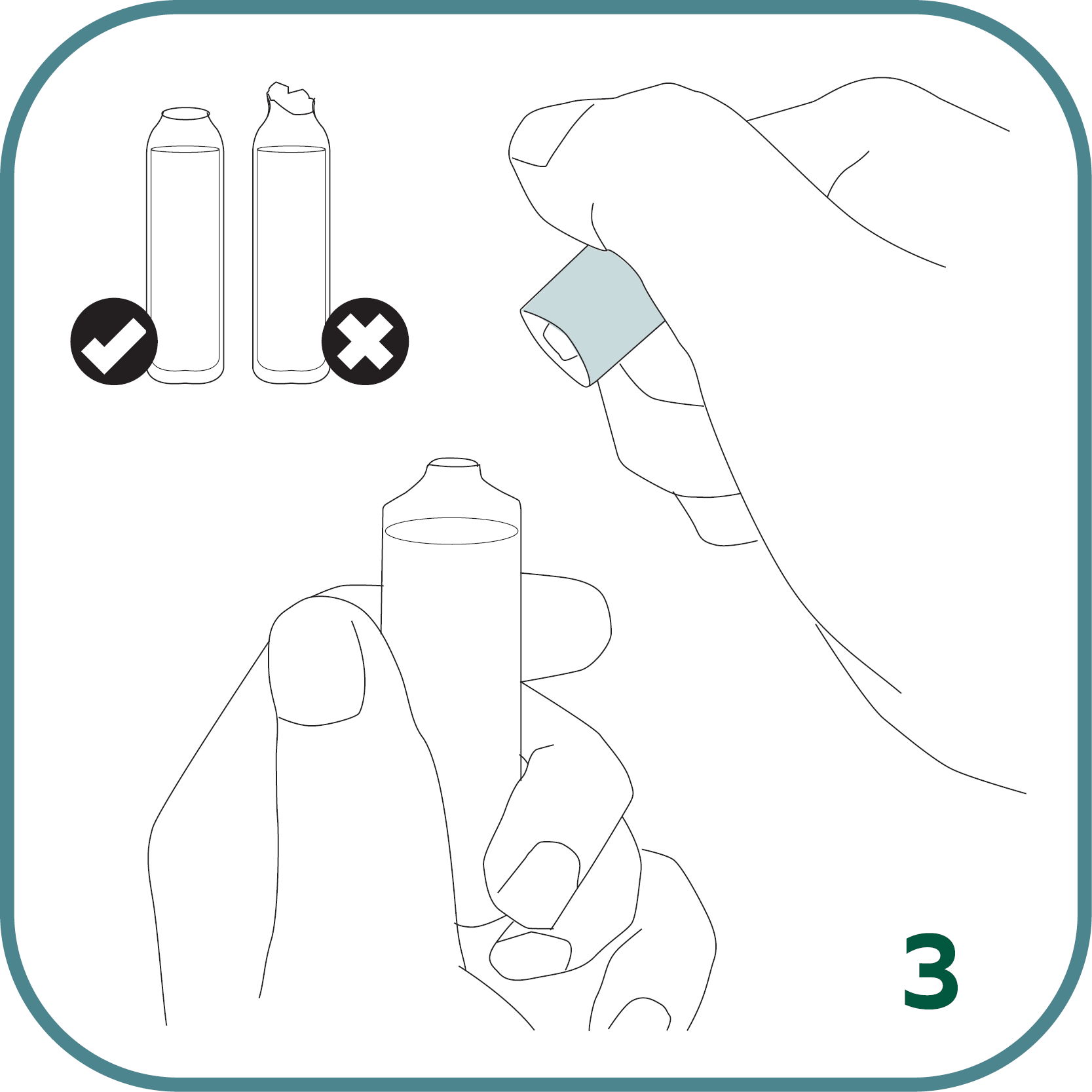 How to use Embra® AmpSnap - step 3