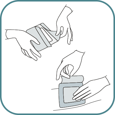 How to use evercare® Foam Dressing - Step 3A