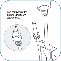 vented with semigrid container or bag - step 4