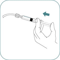 How to use pre-filled syringes - Step 5