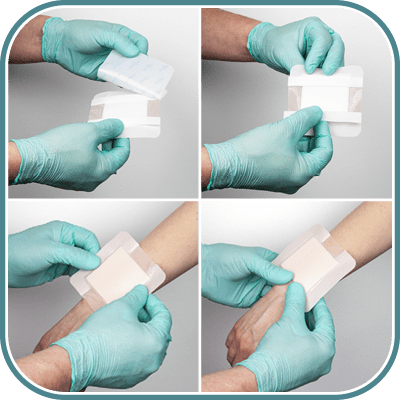 Remove first the bottom release film