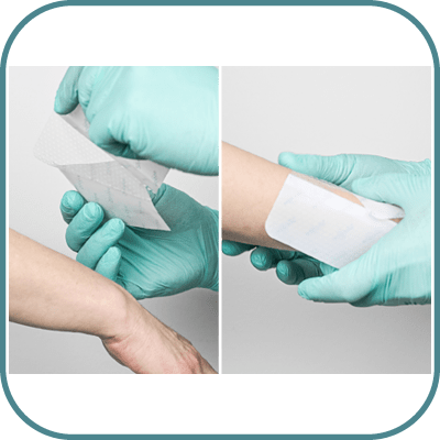 How to use evercare® Silicone Wound Contact Dressing - step 3