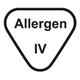 Symbol of Contains or presence of Type IV allergen