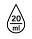 Symbol of Drops per millilitre