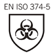 Symbol of Micro-organisms and virus hazards