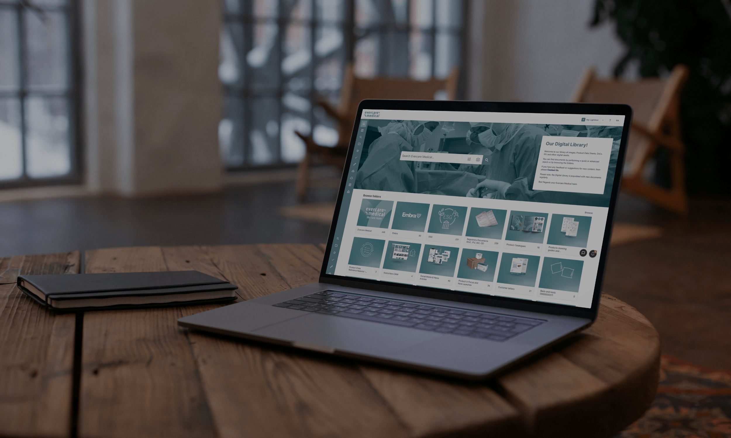 Image of Evercare Medicals DAM system