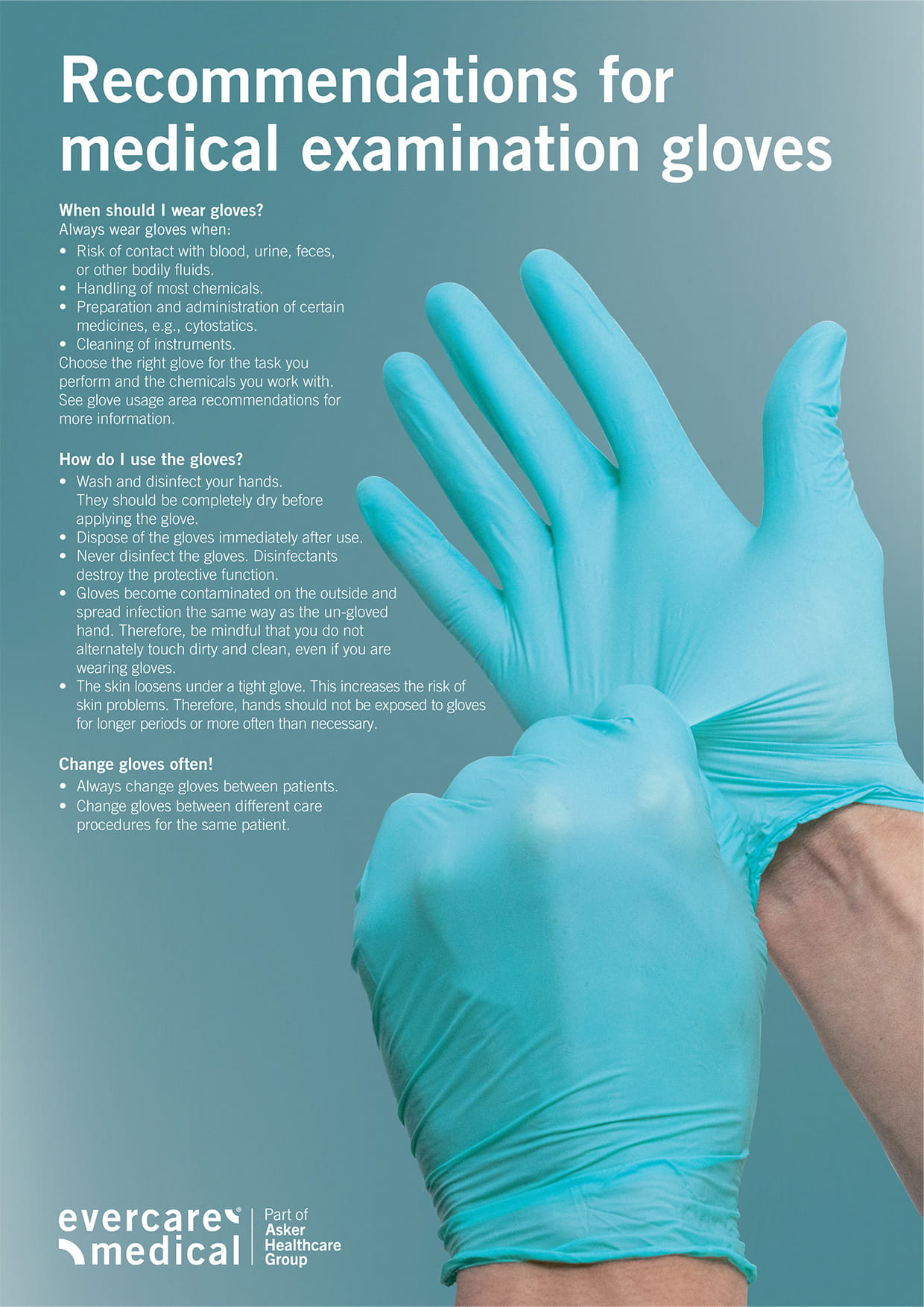 Glove guide EN front