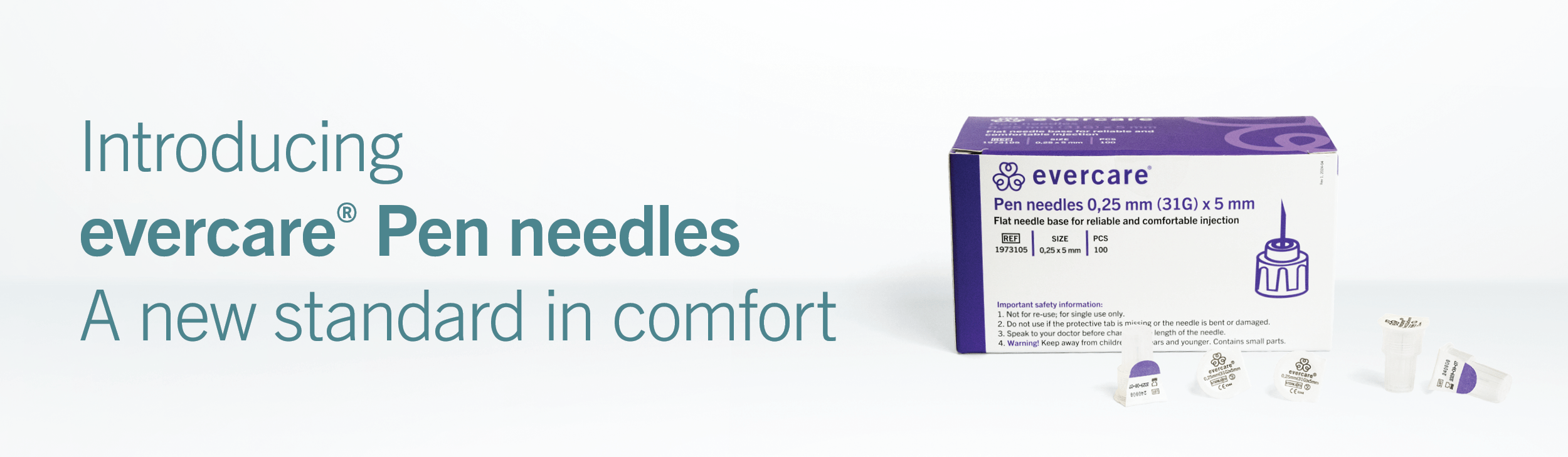 Introducing evercare® pen needles